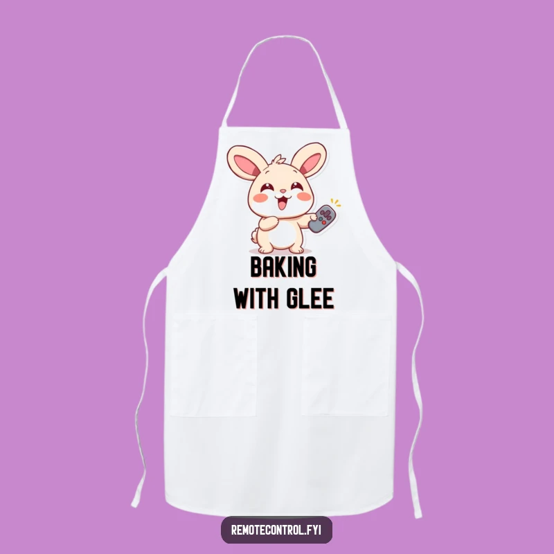 Funny Rabbit Remote Apron: Kitchen Giggles Cooking Gear, Bestselling Funny Gift