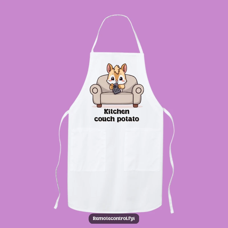 Funny Mischievous Squirrel Apron: Snack Commander - Great Funny Gift!
