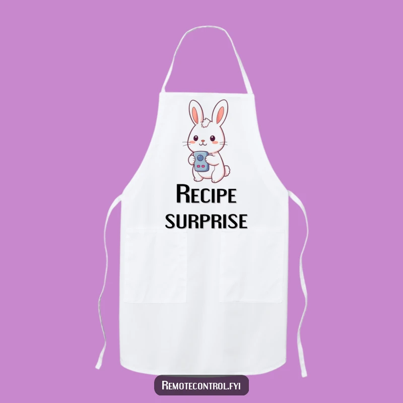 Funny Rabbit Apron: Kitchen Surprise, Perfect Humorous Gift