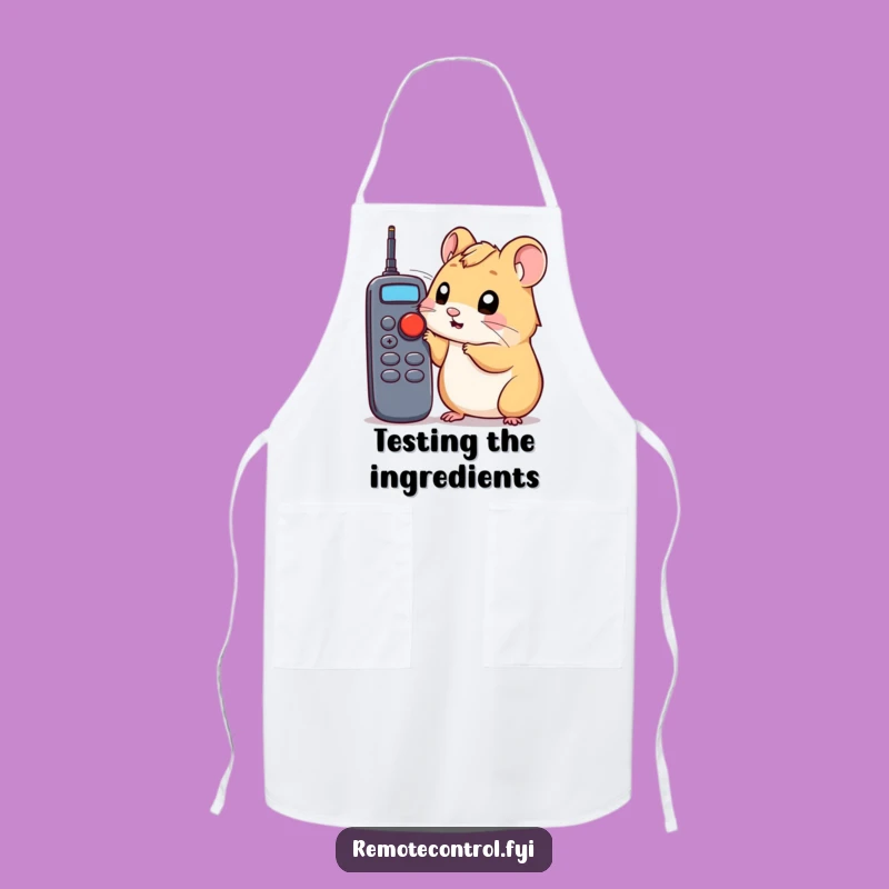 Funny Hamster Kitchen Explorer Apron: Hilarious Chef's Companion