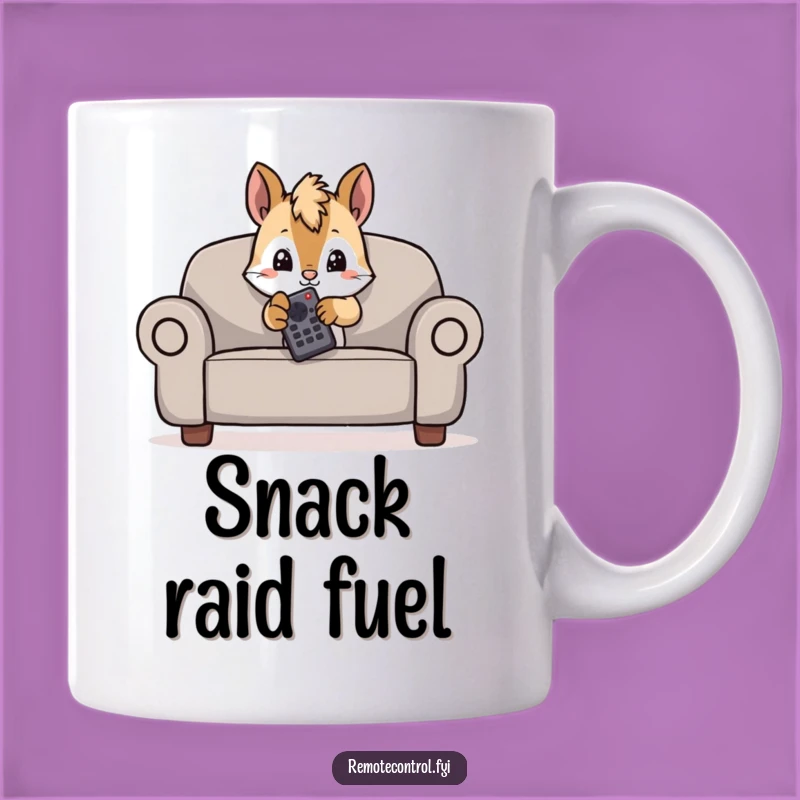 Funny Mischievous Squirrel Mug: Couch Surfer - Perfect Funny Gift!