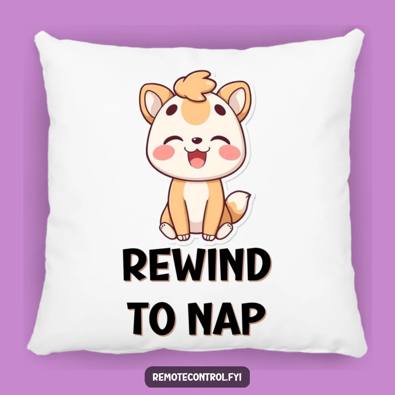 Funny Animal Pillow: Cozy Rewind Dreams, Perfect Gift!