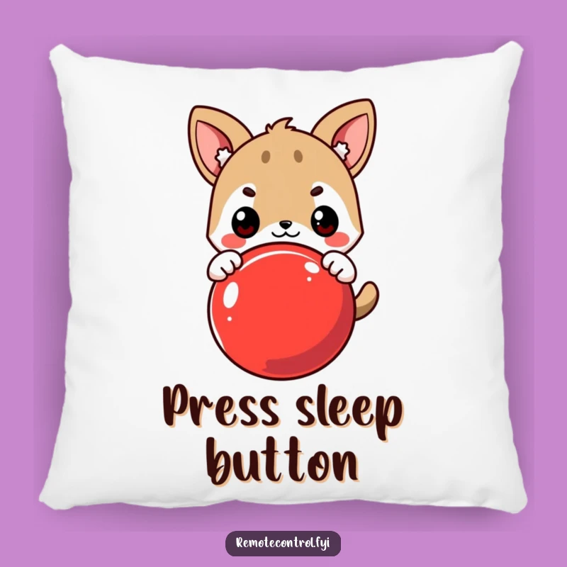 Funny Determined Animal Pillow: Cozy Comfort for Inspired Moments