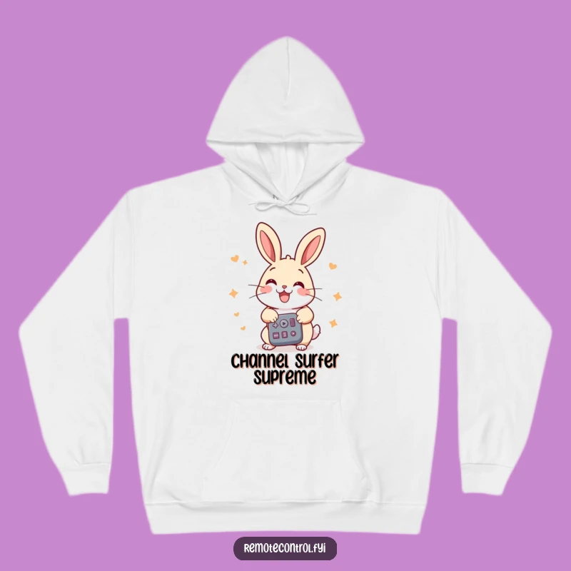 Cozy Funny Rabbit Hoodie: Button-Pushing Power for Ultimate Comfort Gift
