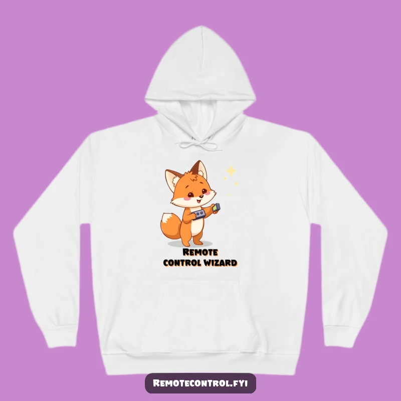 Cozy Funny Fox Magic Hoodie: Fox Chases Enchantment, Great Funny Gift