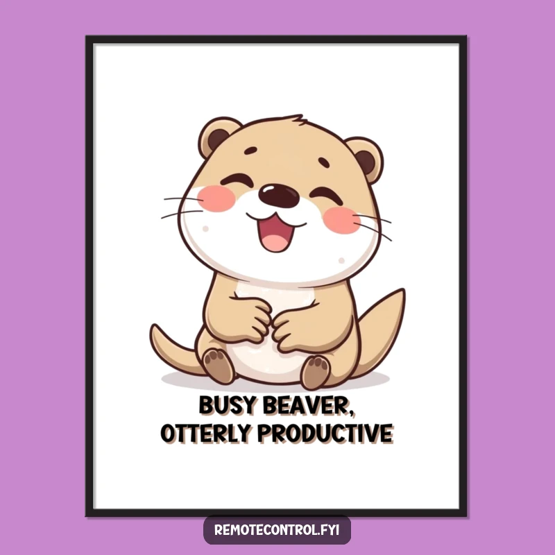 Free Printable Otter Wall Art: Funny Downloadable Decor for Your Home