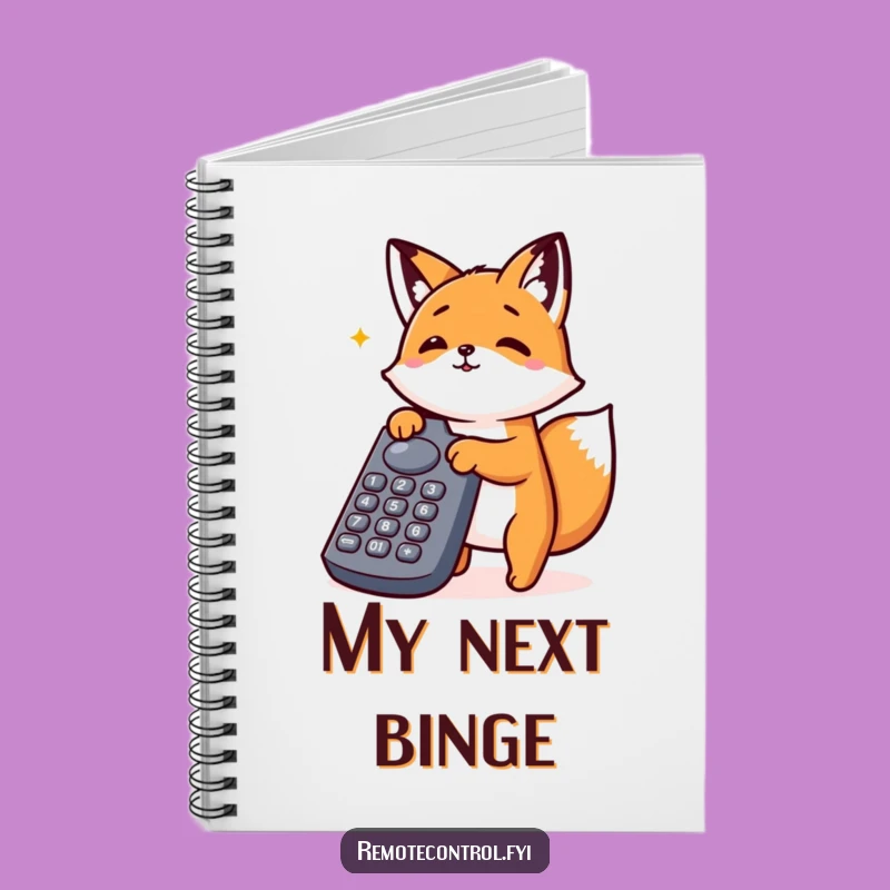 Funny Fox Notebook: Tech Enthusiast Journal, Perfect Humorous Gift