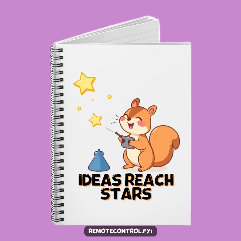 Funny Squirrel Dream Journal: Joyful Star Launcher, Creative Funny Gift for Note-Takers